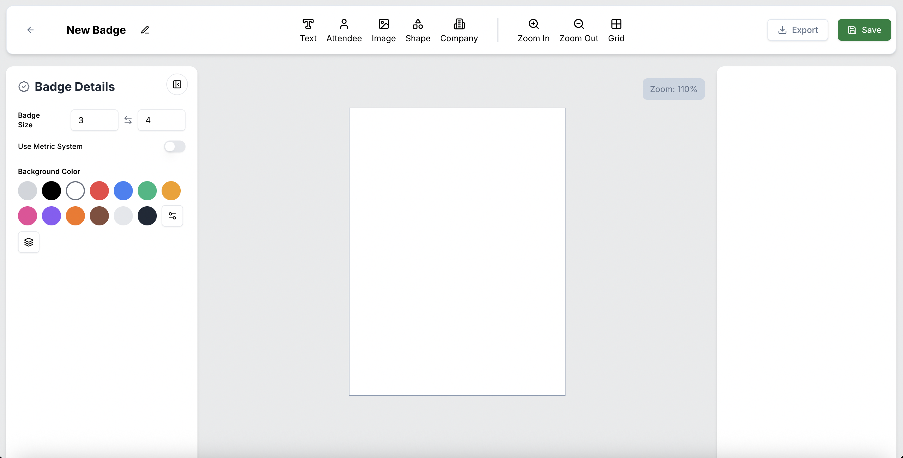 Badge Editor